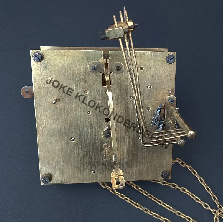 =Uurwerk = staande klok = G. Becker P 112 =47423 - Afbeelding 4