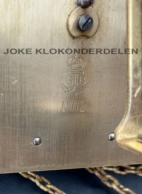 =Uurwerk = staande klok = G. Becker P 112 =47423 - Afbeelding 6