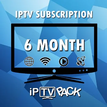 6 MONTH PREMIUM IPTV SUBSCRIPTION PLAN - 0