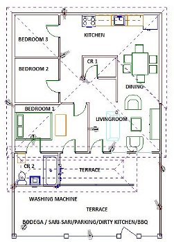 House(74sqm) and Lot(104sqm) for sale - Minglanilla, Cebu, Philippines - 2