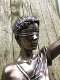 Een groot beeld van Vrouwe Justitia, brons-look,kado - 2 - Thumbnail
