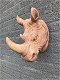 Een prachtige kop van een neushoorn , polystone, kado - 0 - Thumbnail