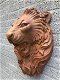 Zeer grote leeuwenkop zwaar gietijzer, wanddecoratie - 1 - Thumbnail