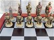 Een schaakspel met als thema , MEDIEVAL KNIGHTS - 4 - Thumbnail