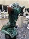 Een prachtig beeld ontblote vrouw- gietijzer verkoperd-rust - 2 - Thumbnail