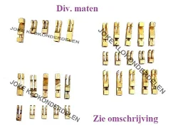 = Slinger haakje = o.a. Franse pendule =45529