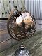 Metalen wereldbol, goud zwart look, decoratief item - 3 - Thumbnail