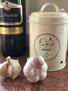 Mooi decoratief opbergblik voor garlic. - 3