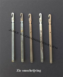 = 5 x Slinger ophanging = staal =47439