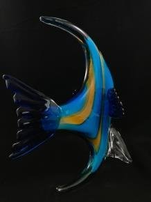 Prachtige vis gemaakt van glas, in kleur - 4