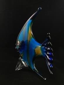 Prachtige vis gemaakt van glas, in kleur - 5