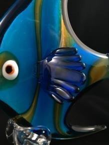 Prachtige vis gemaakt van glas, in kleur - 6