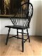 houten fauteuil van Nesto, geheel hout 1960, kleur zwart - 3 - Thumbnail