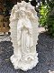 Prachtig fors Maria beeld met engelen en achterplaat - 4 - Thumbnail