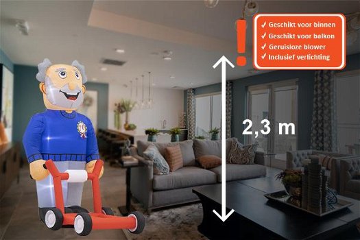 Abraham Pop Met Rollator incl. verlichting te huur, landelijke bezorging mogelijk - 0