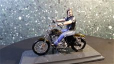 Diorama 1:18 biker ACE AD221 American Diorama