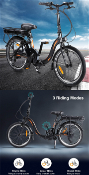 Fafrees 20F054 250W Electric Bike 20 Inch Folding Frame - 1