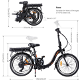 Fafrees 20F054 250W Electric Bike 20 Inch Folding Frame - 4 - Thumbnail