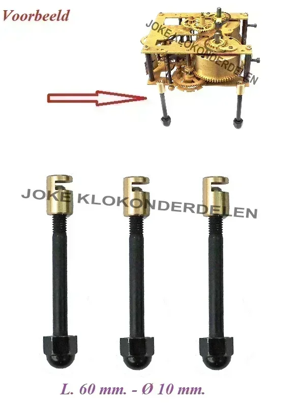 = 3 Uurwerk houders =42171 - nr. 1