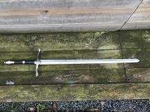 Decoratief stijlvol zwaard, met fraai handvat, ridder zwaard - 1
