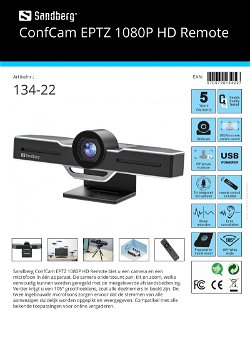 ConfCam EPTZ 1080P HD Remote webcamera