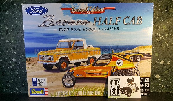 Bronco with dune buggy 1:25 Revell - 4