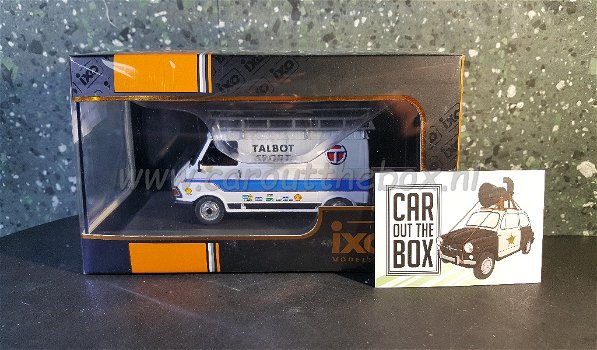 Citroen C35 TALBOT SPORT rally service 1/43 Ixo V640 - 4