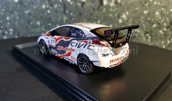 Honda Civic Type R 2017 1/43 Schuco - 3