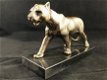 Een brons iron beeld sculptuur , een leeuwin.kado,beeld - 0 - Thumbnail
