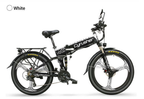 Cyrusher XF770 Folding Electric Bike 500W 48V 10 Ah Hidden - 5