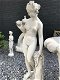 Vol stenen beeld van Venus met appel, tuin beeld - 2 - Thumbnail