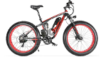 Cyrusher XF800 Electric Bike Full Suspension 26'' x 4'' Fat - 1 - Thumbnail