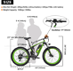 Cyrusher XF800 Electric Bike Full Suspension 26'' x 4'' Fat - 3 - Thumbnail
