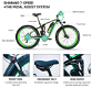Cyrusher XF800 Electric Bike Full Suspension 26'' x 4'' Fat - 5 - Thumbnail