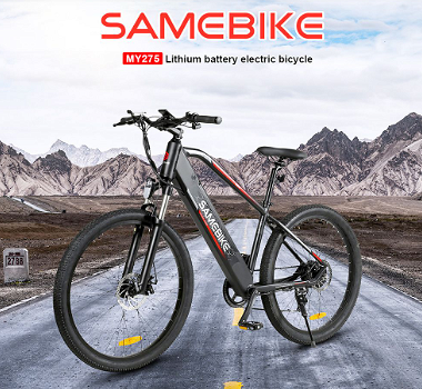 SAMEBIKE MY-275 10.4Ah 500W 48V 27.5inch Electric Bike - 0