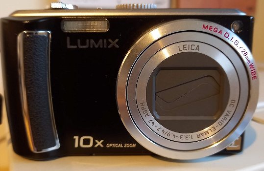 Compact Camera Panasonic Lumix DMC-TZ5 Zwart - 0