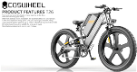 Coswheel T26 E-bike All-terrain Bike 25Ah Battery 48V 750W - 4 - Thumbnail