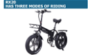 CMACEWHEEL RX20 Electric Bike 20 Inch 48V 15Ah 750W Motor - 4 - Thumbnail
