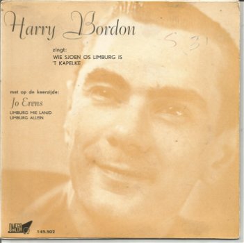 Harry Bordon / Jo Erens – Wie Sjoen Os Limburg Is / Limburg Mie Lanjd - 0