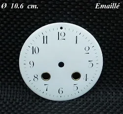 = Wijzerplaat = Franse pendule = bol =24755