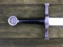 Een zwaard van de tempeliers,robuust en decoratief object - 6