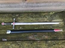 Een zwaard van de tempeliers, decoratief object ,zwaard - 3