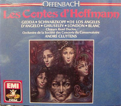 André Cluytens - Offenbach, Gedda, Schwarzkopf, De Los Angeles, D'Angelo, Ghiuselev, London, - 0