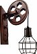 Industriële wandlamp | Katrol lamp vintage | lamp industrieel | muurlamp binnen | Wandverlichting me - 0 - Thumbnail