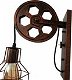 Industriële wandlamp | Katrol lamp vintage | lamp industrieel | muurlamp binnen | Wandverlichting me - 3 - Thumbnail