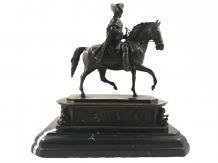 Geweldig bronzen beeld van Napoleon Bonaparte - 0
