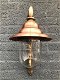 Nostalgische wandlamp, tuinlamp, messing gepatineerd - 7 - Thumbnail