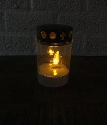 1 Kleine graflamp, mooi lichtje om op een graf te zetten - 6