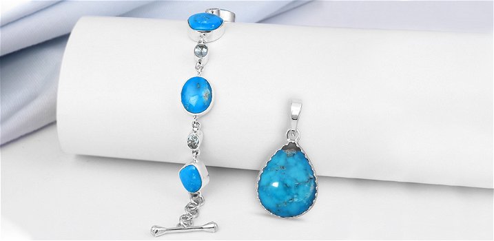 Wholesale Sterling Silver Turquoise Jewelry From Rananjay Exports - 2