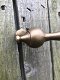 Deurklink , deurkruk, gemaakt van gepatineerd messing - 4 - Thumbnail